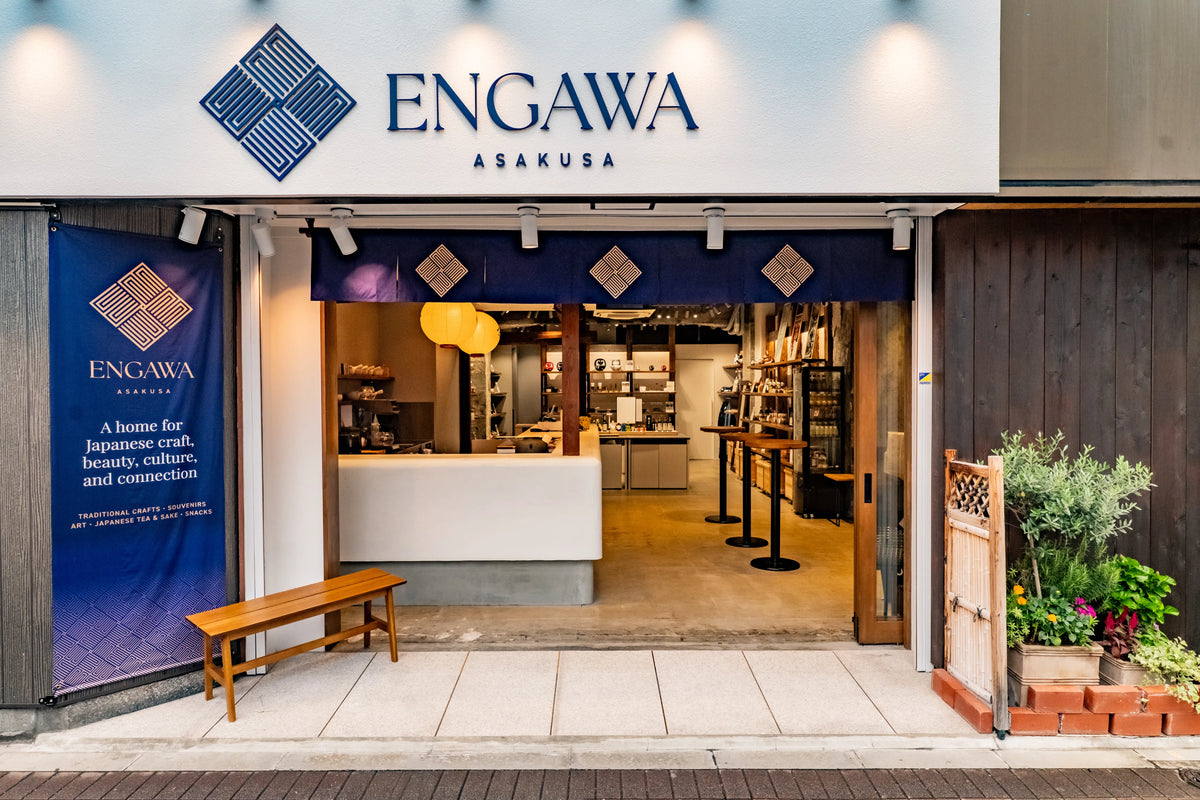 SAVEINのオリーブオイルを期間限定販売する浅草ENGAWA ASAKUSAの店舗